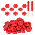 Miniatyrbilde 3 av 5: 10/20/30/50/80/100 stk Caulk Beskyttelseshette Caulk Sealer Saver Åpent tetningsrør for forsegling og konservering 80Pcs