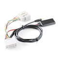 Pikkukuva 3 / 5: Auton Bluetooth-moduuli Aux-in-ääniadapteri C30 S40 V40 V50 S60 S70 C70 V70 Xc70 S80 Xc90:lle