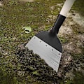 Miniatyrbilde 4 av 5: Hagespade i stål for rengjøring av hage - Multifunksjonell flat spade for luking