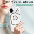 Pikkukuva 2 / 4: Case Yhteensopiva Nothing Phone 1 Sormustelineellä, Ei mitään Puhelin (1) Iskunkestävä Pehmeä TPU- cover