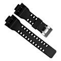 Miniatyrbilde 1 av 5: Naturlig harpiks erstatningsklokkerem, for Gd120/ga-100/ga-110/ga-100c(svart) Black