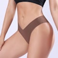Miniatyrbilde 4 av 6: Sømløse Cheeky Bikinis for kvinner, usynlige og pustende truser (M, L, XL)