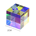Miniatyrbillede 3 af 3: Optisk Glas Dispersion Prisme Uddannelsesmodel Uddannelsesglas Fysiske gaver 04