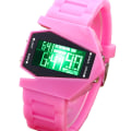Miniatyrbild 2 av 4: Digital watch Multifunktionell unisex färgglad led watch för kvinnor och män Pink