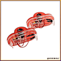 Pikkukuva 4 / 5: 2kpl Led Logo auton oven valoprojektori tervetulovalot Golf 4 Touran Caddy Beetle Bora