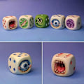 Pikkukuva 1 / 4: Uudet Devil Dice -hartsikoristeet Kotityöpöydän Pelille Hauskat Koristeet Luovat Koristeet Style 2