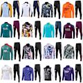 Miniatyrbilde 3 av 3: 2425 Japan Brasil Real Madrid Y3 Paris Atletico Madrid trenings halv-pull jersey voksen barn klær fotballuniform D 18