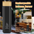 Miniatyrbillede 2 af 5: Usb Røgelsebrænder Bærbar Elektrisk Bakhoor Aroma Diffuser - Sort