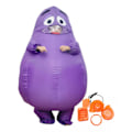 Pikkukuva 2 / 6: Lasten Syntymäpäivä Grimace Gameboy Aikuisten Nukke PURPLE Height 100-155cm