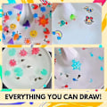 Miniatyrbillede 3 af 4: Magisk vandmaling pen, magiske doodle tegnepenne 4/8/12stk farver doodle vand flydende penne 12pcs