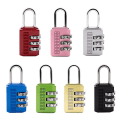Pikkukuva 1 / 5: Set 7 kpl Code Padlock 3-numeroinen koodilukko (54*23*11mm)