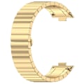 Miniatyrbillede 1 af 5: En Perle Rustfrit Stålrem Til Huawei Watch Fit 3 Gold