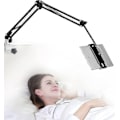 Miniatyrbilde 1 av 3: Nettbrettholder for seng, justerbar og sammenleggbar med 360 graders rotasjon for Iphone, Ipad, mobiltelefon, nettbrett, Kindle Fire eller andre enheter 1,85"-12,8"