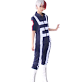 Miniatyrbillede 2 af 5: My Hero Academia Cosplay Uniform Kostume Bnha Mha Midoriya Izuku Træningsdragt Halloween Fancy Dress Up Outfit M