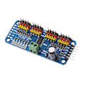 Miniatyrbilde 4 av 5: Pca9685 16-kanals Pwm/servo driver Iic-grensesnitt for Arduino Shield-modul Mengxi
