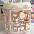 Miniatyrbillede 2 af 5: Kawaii Penholder Hello Kitty Kuromi My Melody Dalek Tegneserie Skrivebords Ornament Stor Kapacitet Neutral Pen Makeup Brush Organizer
