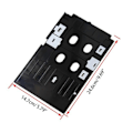 Miniatyrbillede 5 af 5: 1 stk. PVC ID-kortbakke til EpsonT50 0 A50 L800 L801 L805 L810 L850 TX720