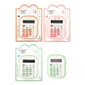 Miniatyrbillede 2 af 2: Standard lommeregner 12 cifre, skrivebordslommeregner med stort LCD-display til kontor, skole, hjem og erhvervsbrug Automatisk dvale. brown