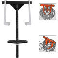 Miniatyrbilde 1 av 4: Girkasse fjærkompressor, automatisk girkasse clutch fjerning/installering av verktøysett, fjederfjærkompressor