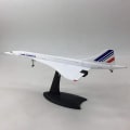 Miniatyrbild 4 av 5: 1/200 Concorde Supersonic passagerarflygplan Air France Airways modell för statisk displaysamling As Shown
