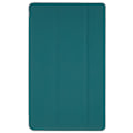 Miniatyrbild 2 av 5: För Samsung Galaxy Tab A7 Lite 8,7-tums inre bikakedesign Anti-fall anti-scratch läder case Auto Wake/Sleep Cover med Tri-fold Stand Blackish Green