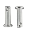 Miniatyrbillede 2 af 3: 4 stk Enkelthuls gaffelstifter 4 mm x 40 mm 304 rustfrit stål M4 gaffelstifter (A-5-F6) 3MM*30MM
