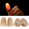 Miniatyrbilde 4 av 5: 2 stk Party Lysende Glow Tommelfinger Lys Led Blinkende Finger Lys Magisk Triks Rekvisitter