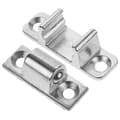 1 Set Universal Spiskåpa Glaspanel Fäste Enkel Installation Hållbar Metallspärr För Köksfläktskåpsdörr