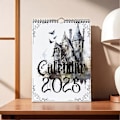 Pikkukuva 5 / 5: Noitavihti-Gootti 2025 Kalenteri Goottilainen Pakana Sivut 2025 Kuukausittainen Suunnittelija A4 Koko Goottilainen Kuukausittainen Kalenteri 1PCs