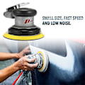 Miniatyrbild 2 av 4: Pneumatisk Orbital Sander Luftslipmaskin 5" 6" Vakuum Excentrisk polering/slipmaskin Slipning Vaxning Verktyg för bilvägg Metall Jsir Russian Federation