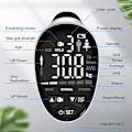 Pikkukuva 5 / 5: Grip Strength Trainer, Grip Strength Tester Hand Grip Exerciser Auto Capturing Digital Hand Dynamom white