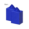 Miniatyrbilde 2 av 5: 30 stk sateng middagsservietter vaskbare middagsservietter hotellservietter Jacquard munnklut seteservietter brettet