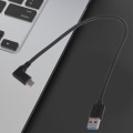 Miniatyrbillede 2 af 4: Usb-c til usb-a-stik Usb Type C Kabel Type C Lader Ladeledning Ledning