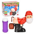 Miniatyrbild 1 av 5: Rolig Jultomte Bubbelblåsare Leksak Musik Automatisk Raps Bubbelblåsare Barnpresenter