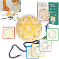 Miniatyrbild 1 av 7: 120 bitar Tangram-pussel för barn, träpussel, pedagogiska spel för barn 3 4 5 6 år gamla, Montessori-leksaker, kreativa interaktiva spel D