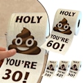 Miniatyrbillede 3 af 5: 3 Ruller Sjov Toiletpapir Rulle Fødselsdagsgaver Til Kvinder Mænd Gave Toiletpapir Badeværelse Prank Joke Sjov Papir, 40