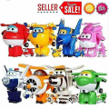 Miniatyrbilde 2 av 4: 8 stk Set TV Animasjon Super Wings Transforming Plane Mini Characters Kid Leker Jt.