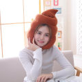 Miniatyrbillede 3 af 5: Sinknap Cute Poop Salt Fisk Form Blød Varm Øreklap Hat Beanie Cap Fest Foto rekvisitter Pudding