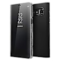 Miniatyrbillede 3 af 3: Case Cover Samsung Galaxy Note 8 Clear View Case Stødsikker Spejl Flip Case Clear View Cover Stativ Samsung Note 8 Sort