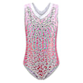 Miniatyrbillede 1 af 4: Piger Sleeveless Dansedragt Gymnastik Leotard Ballet Leotards Pink 5-6Y