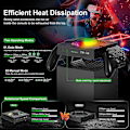 Pikkukuva 5 / 5: RGB-jäähdytystuuletin Xbox Series X:lle, 3 säädettävää nopeutta, hiljainen jäähdytystuuletinjärjestelmä Xbox Series X:lle