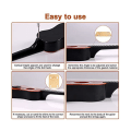Miniatyrbilde 5 av 5: 3 stk gitarhals-shims, solid lønnetre gitarhals-shimsbeskyttelse 0,25, 0,5 og 1 grads gitar Wood Color