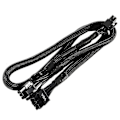 Miniatyrbillede 5 af 5: Kompatibel med Evga Supernova G2 8-benet til dobbelt 8-benet 6-benet Pcie Vga strømkabel Kb