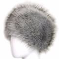 Kvinnor fluffig fuskpäls rysk hatt dam tjock fluffig skidmössa vinter