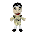 Miniatyrbilde 1 av 5: Jeffy Soft Plysh Toy Hand Puppet Jeffy Puppet Plysh Toy Game Series Hand Puppets Plysh Hat Game Toy, tegneseriedukke Plysjdukke Morsom og søt forelder C Zhu Chenglong