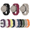 Miniatyrbilde 2 av 5: For Garmin Lily Holdbar Rem - Sikkert Armbånd Svettebestandig Løkke Håndleddsstropper White