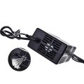 Miniatyrbilde 2 av 5: 48v 2a Lithium Batterilader For Elsykkel Scooter Balanse Billader Lader Strømforsyning- Black