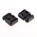 Miniatyrbillede 3 af 4: 10 stk Double Barrel Cord Lock Snørebånd Antiskridsko Spænde