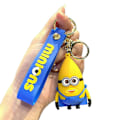 Pikkukuva 2 / 5: Söpö Despicable Me Minions 3D avaimenperä avaimenperä Cartoon Anime Auto Riippu Koru Laukku Riipus Lapset Lahja B