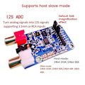 Miniatyrbild 3 av 5: I2S ADC Audio I2S Inspelningskortmodul Master/Slave-läge 24Bit 192K 96K 48K Multifunktionell Dev